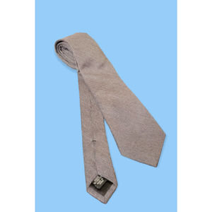 Calvin Klein Mens Tie Grey Red Micro dot Skinny 56" Silk Blend Classic Necktie